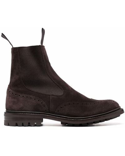 Tricker's Henry Leather Chelsea Boots - Brown