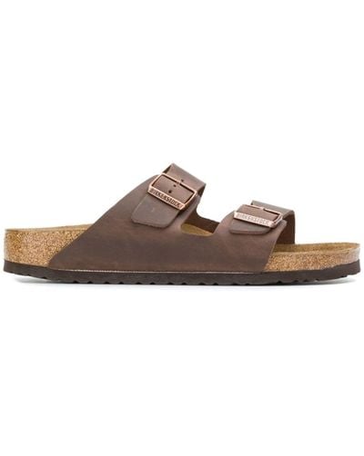 Birkenstock 'Arizona' Sandals - Brown