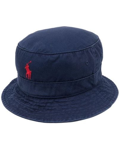 Polo Ralph Lauren Polo Pony Bucket Hat - Blue