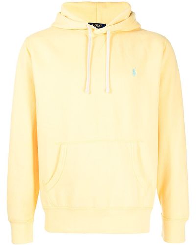 Polo Ralph Lauren Sweatshirt In Cotton Blend - Yellow