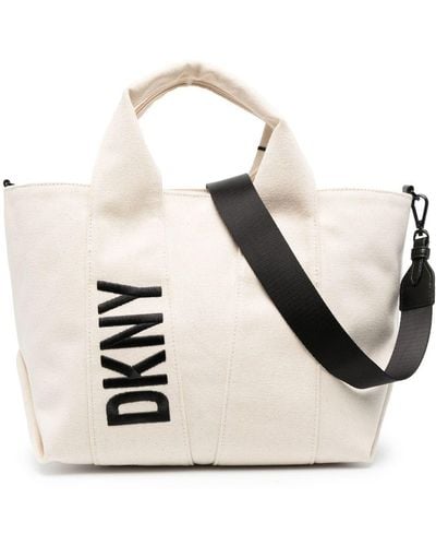 DKNY Rue Large Tote Bag - Natural