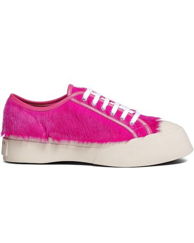 Marni Pablo Lace-up Trainers - Pink