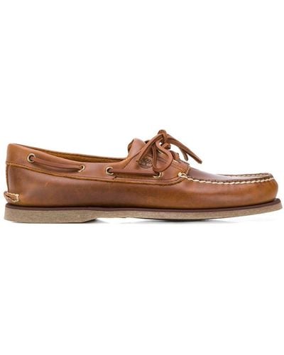 Timberland Lace-up Boat Shoes - Brown