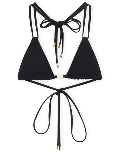 SAINT Mxxxxxx Triangle Bikini Top - Black