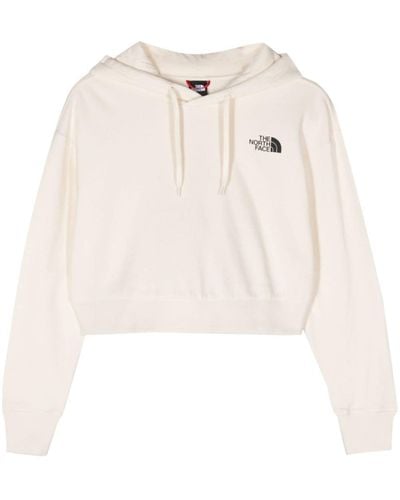 The North Face Trend Cropped Cotton Hoodie - Natural