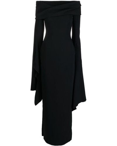 Solace London Arden Maxi Dress - Black