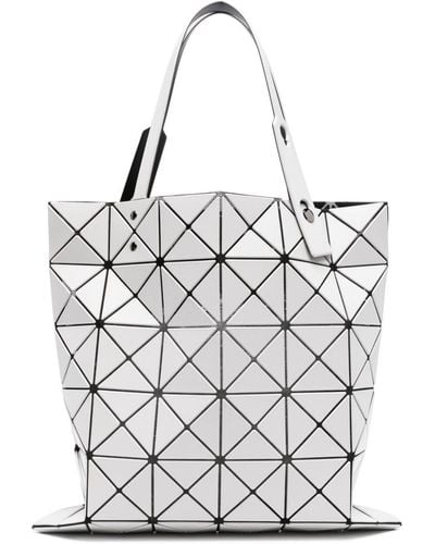Bao Bao Issey Miyake Lucent Matte Geometric Tote Bag - White