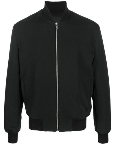 Givenchy Wool Bomber Jacket - Black