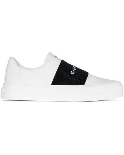 Givenchy City Court Leather Sneakers - White