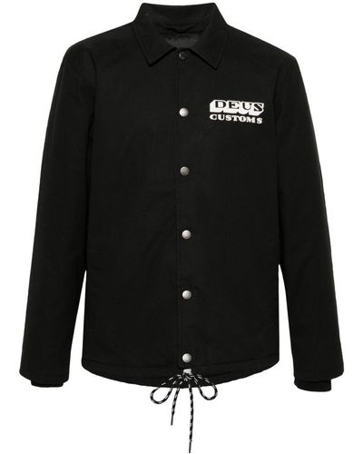 DEUS Jacket With Logo - Black