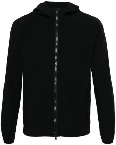 Herno Water Resistant Hooded Jacket - Black