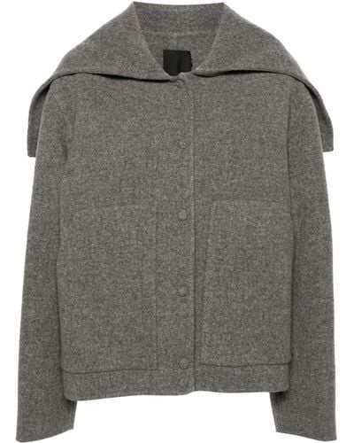 Givenchy Wool Blouson Jacket - Grey