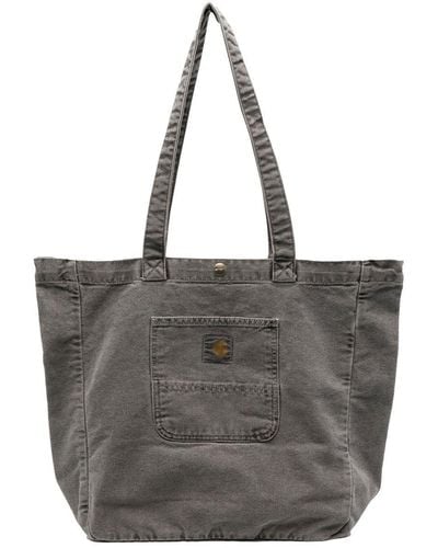 Carhartt Organic Cotton Tote Bag - Grey