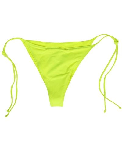Mc2 Saint Barth String Brazilian Bikini Bottom - Yellow
