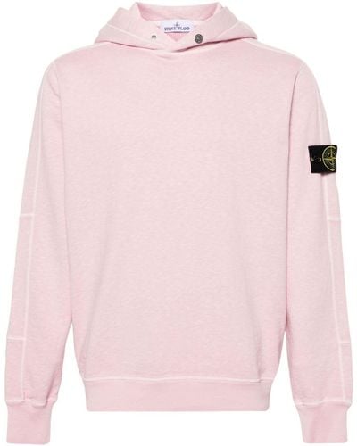 Stone Island Classic Rose Hooded - Pink