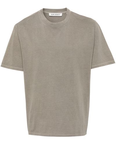 Our Legacy Cotton T-shirt - Grey