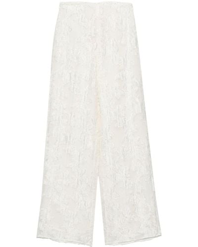 Cult Gaia Lane Wide-leg Trousers - White
