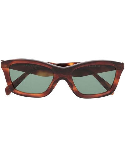 Totême The Classics Square-frame Sunglasses - Brown