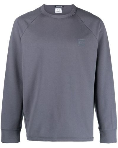 C.P. Company Metropolis Crewneck Sweatshirt - Blue