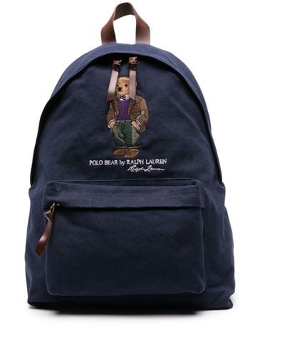 Polo Ralph Lauren Logoed Backpack - Blue