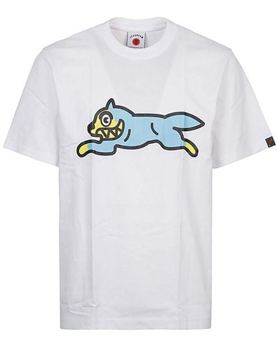 ICECREAM Running Dog T-shirt - Gray
