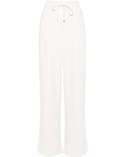 Gucci Logo Cotton Sweatpants - White