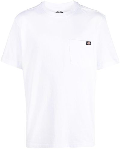 Dickies Construct Logo Cotton T-Shirt - White