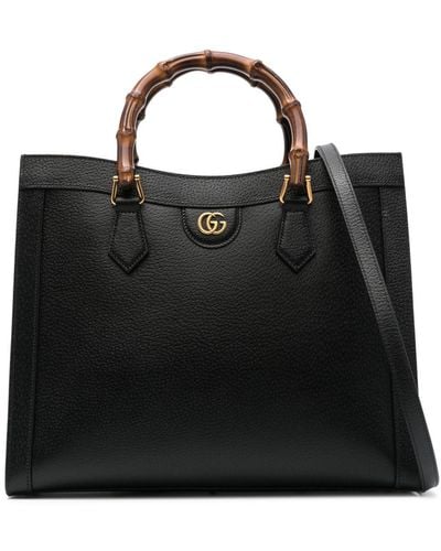 Gucci Diana Medium Handbag - Black