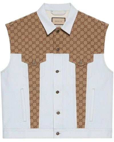 Polyester Men White Sleeveless Jacket at Rs 910/piece in Ludhiana | ID:  2852679314497