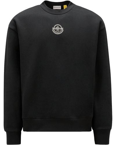 Moncler Genius Sweatshirt With Logo - Black