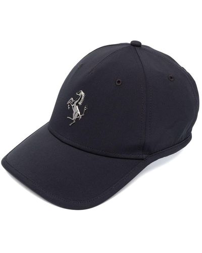 Ferrari Cappello da baseball con placca logo - Blu