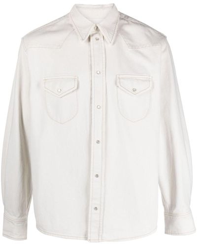 Bally Cotton Shirt - White