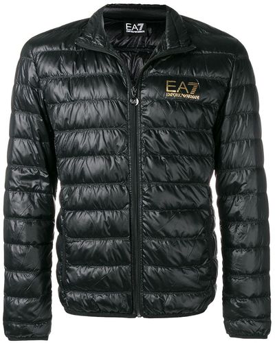 EA7 Coats Black