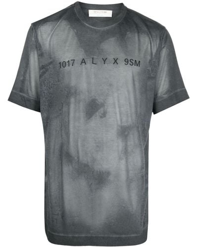 1017 ALYX 9SM Logo T-Shirt - Gray