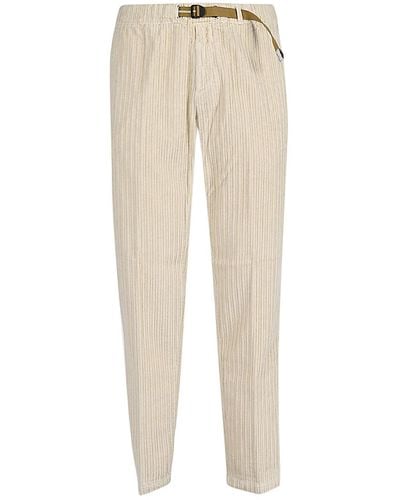 White Sand Cotton Trousers - Natural