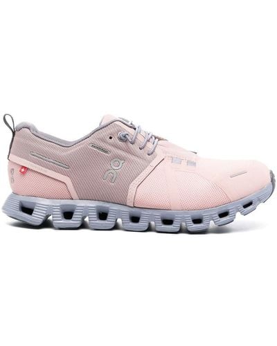 On Shoes Sneaker Da Running Cloud 5 Waterproof - Rosa