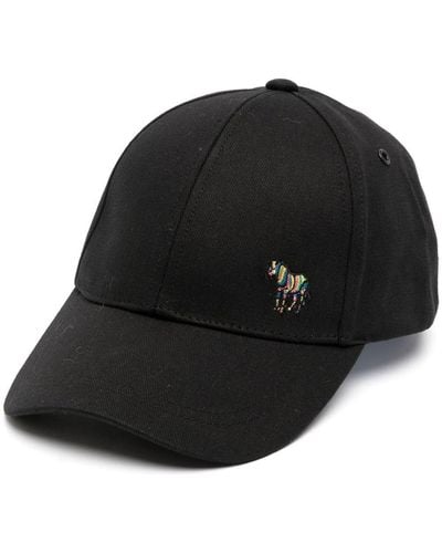 PS by Paul Smith Zebra-embroidered Baseball Cap - Black