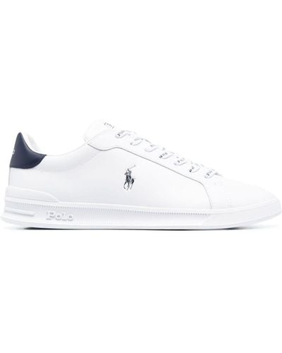 Polo Ralph Lauren Heritage Trainers - White