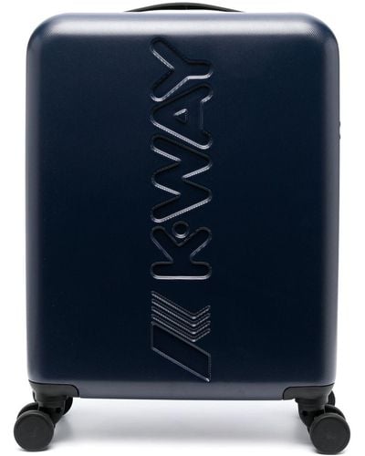K-Way Trolley With Logo - Blue