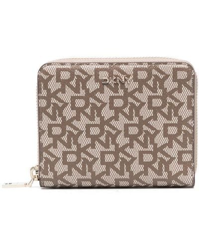 DKNY The Bryant Bifold Card Holder - Beige | very.co.uk