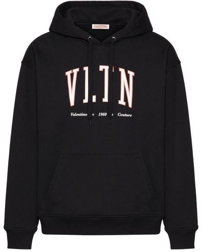 Valentino Logo Sweatshirt Clothing - Black