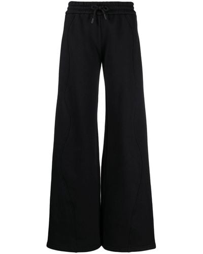 Off-White c/o Virgil Abloh Piping-detail Cotton Track Trousers - Black