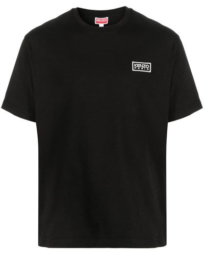 KENZO T-Shirt With Embroidery - Black