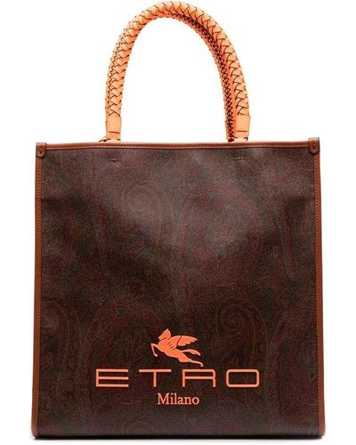 Etro Leather Bag - Brown