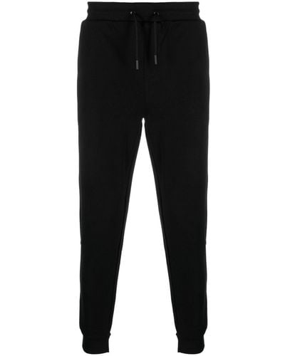 Karl Lagerfeld Pants With Logo - Black