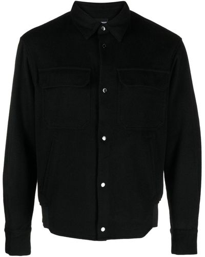 EA7 Wool Shirt - Black