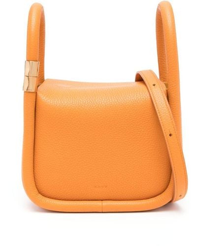 Boyy Wonton 20 Pebble Leather Handbag - Orange