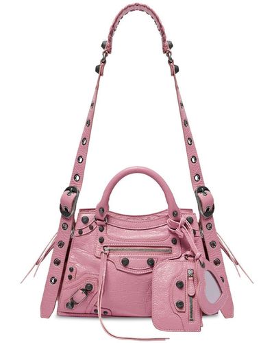 Balenciaga Neo Cagole Xs Handbag - Pink