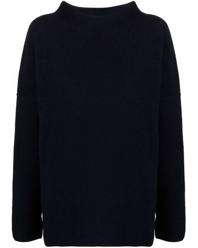 Daniela Gregis Wool Mock-neck Sweater - Blue