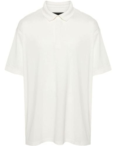 Y-3 Y-3 Y-3 Short Sleeve Polo Shirt - White